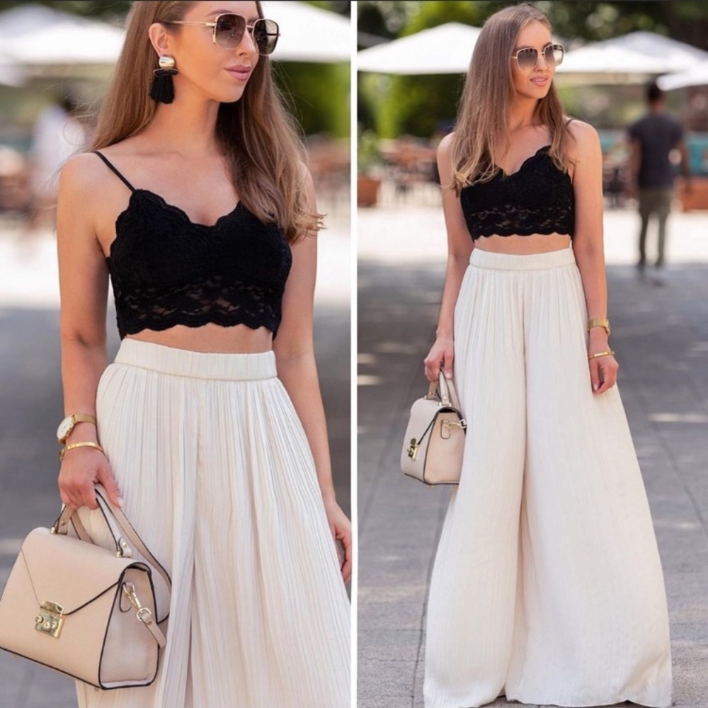 Zara pleated flowy pants - Picture 15 of 16